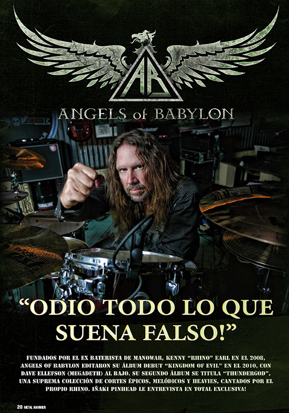 ANGELS OF BABYLON - METAL HAMMER (SPAIN)