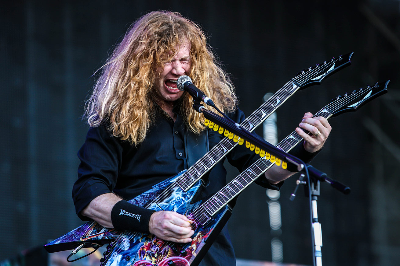 DAVE MUSTAINE (MEGADETH), Milano - ITALY 2011