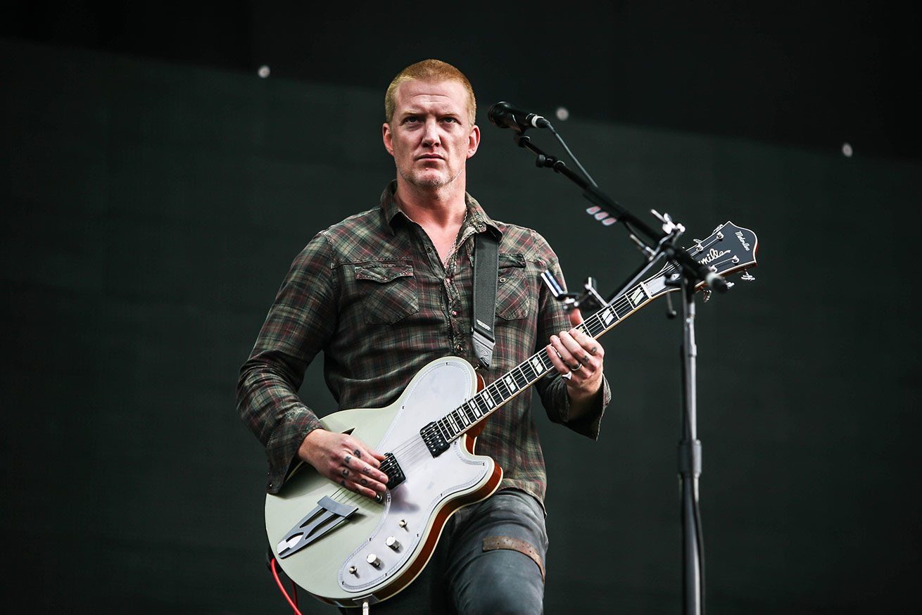 JOSH HOMME (QUEENS OF THE STONE AGE), Donington - ENGLAND 2013