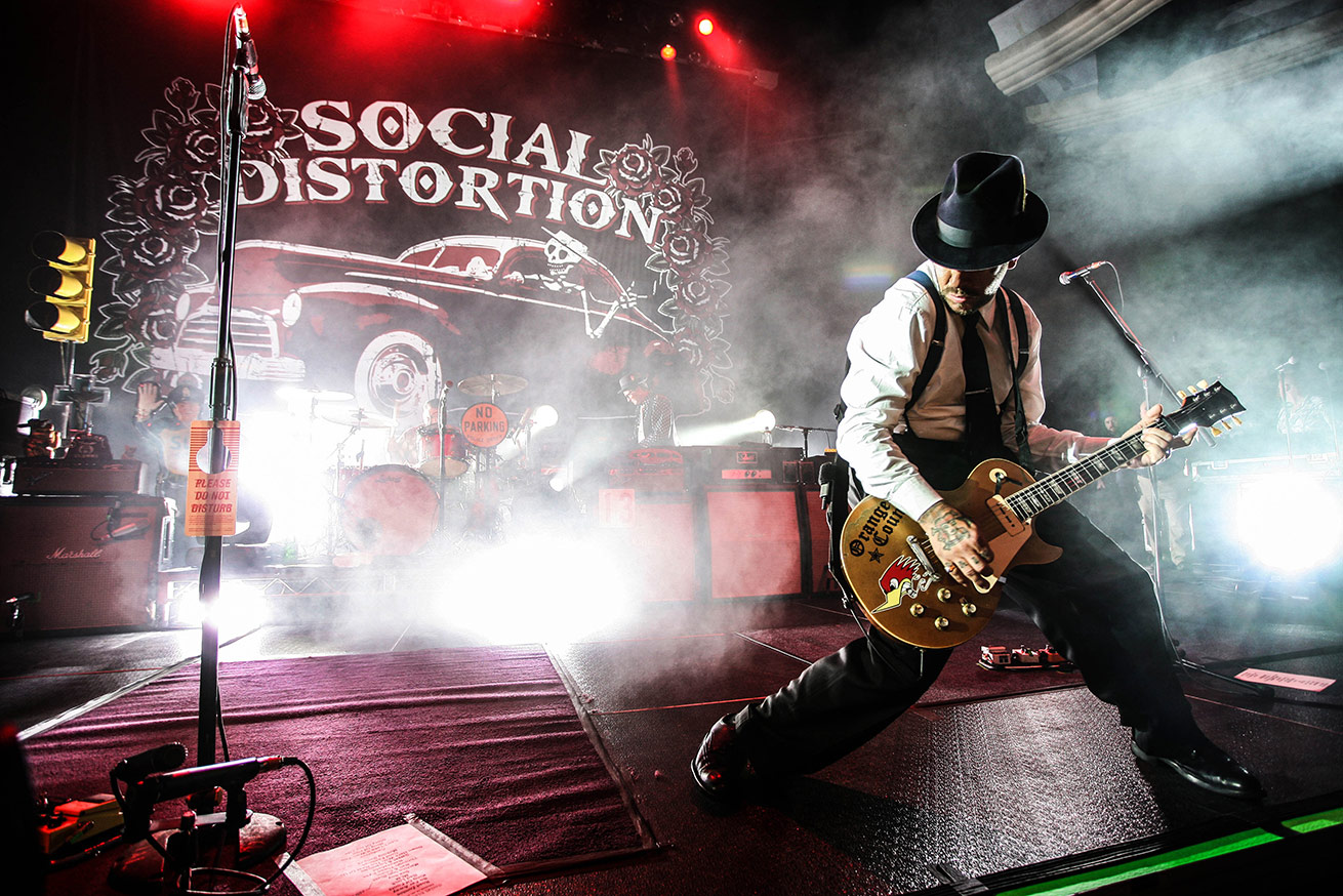 MIKE NESS (SOCIAL DISTORTION), Hollywood, CA - USA 2011