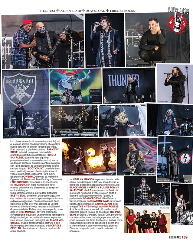 DOWNLOAD FESTIVAL 2018 - ROCK HARD (ITALY)